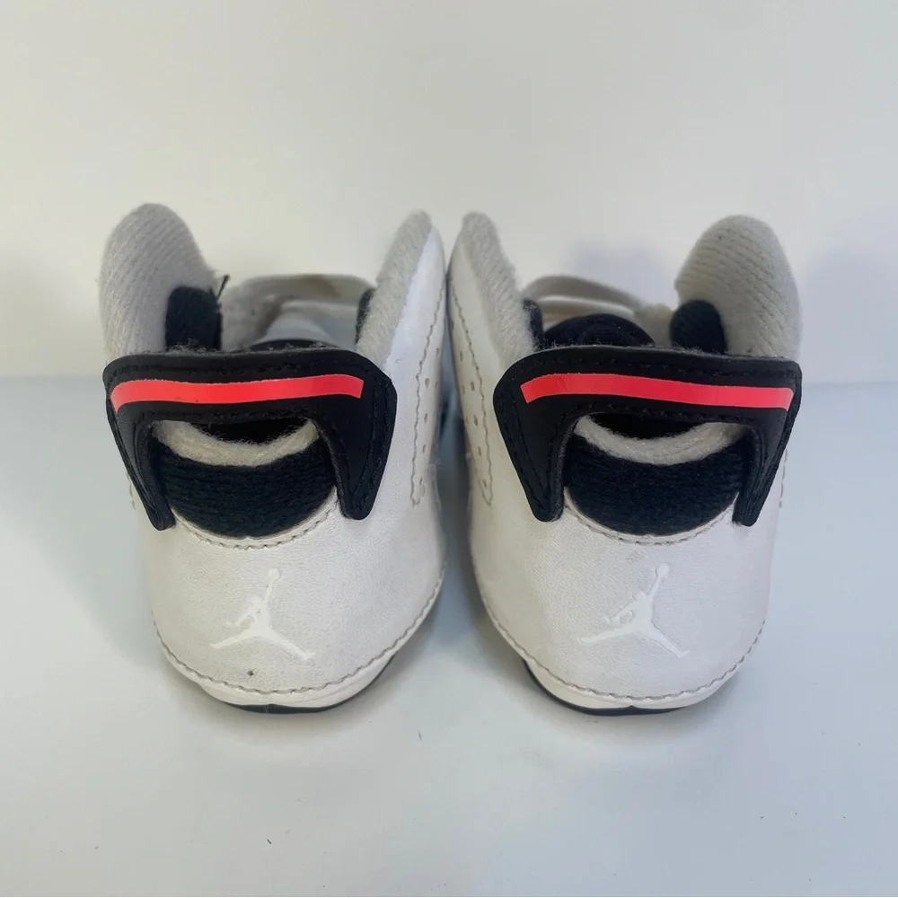 Air Jordan Retro VI 6 White Infrared 2014 525442-123 Toddler 3C No Box